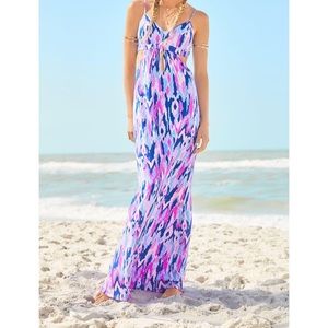 Lilly Pulitzer Linley Cut Out Maxi Dress